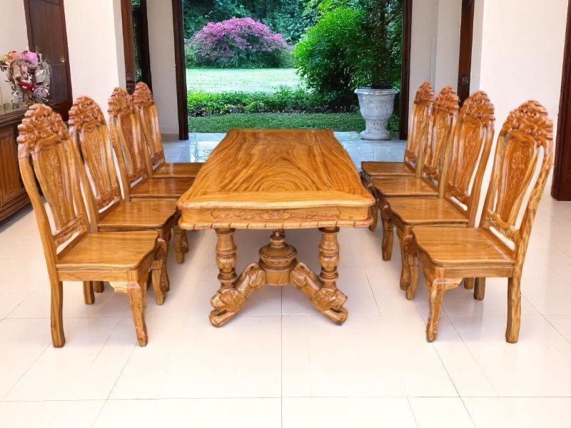 Bàn Ghế Ăn Đẹp Tô Điểm Không Gian Bếp 6 Bàn ghế ăn đẹp