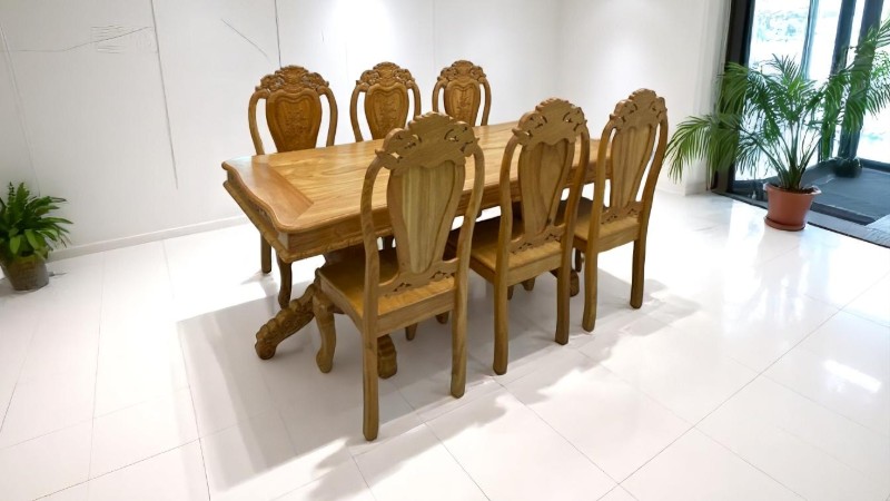 6 Bí quyết chọn bàn ăn gỗ tiết kiệm mà vẫn đẹp bền 4 Bí quyết chọn bàn ăn gỗ tiết kiệm