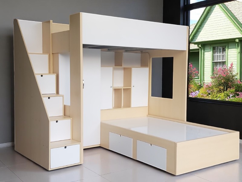 9 cách bố trí đèn cho giường tầng hợp lý và đẹp mắt 4 Cách bố trí đèn cho giường tầng