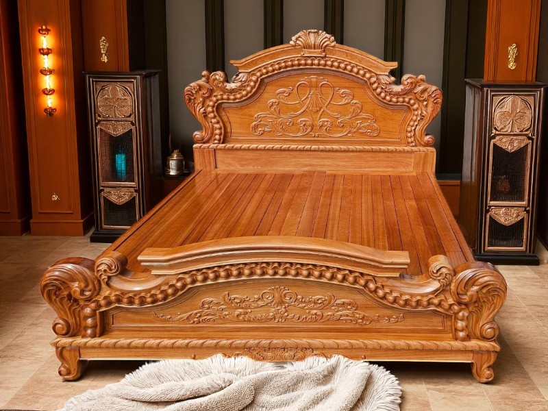 6 Cách giảm bụi trên giường gỗ hiệu quả tại nhà 2 Cách giảm bụi trên giường gỗ