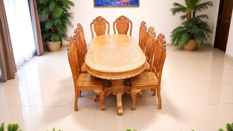 5 Cách phối ghế phù hợp bàn ăn gỗ hiện đại 4 Cách phối ghế phù hợp bàn ăn gỗ