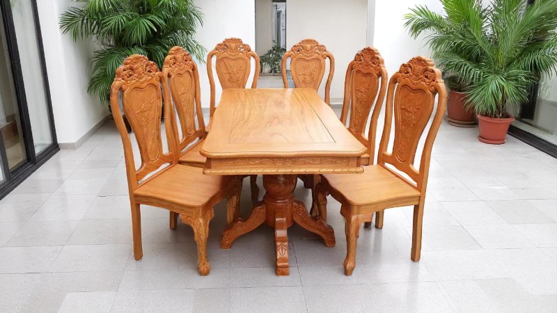 5 Cách phối ghế phù hợp bàn ăn gỗ hiện đại 3 Cách phối ghế phù hợp bàn ăn gỗ