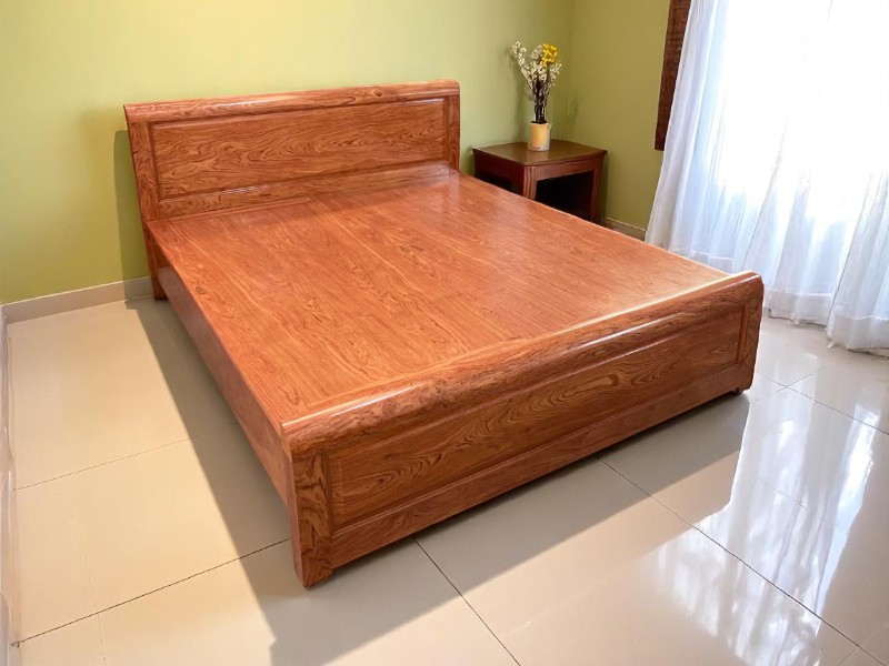 Giường gỗ bền đẹp tại quận 9 