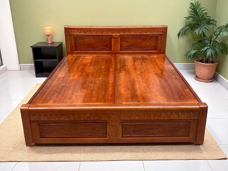 Giường gỗ bền đẹp tại quận 9 