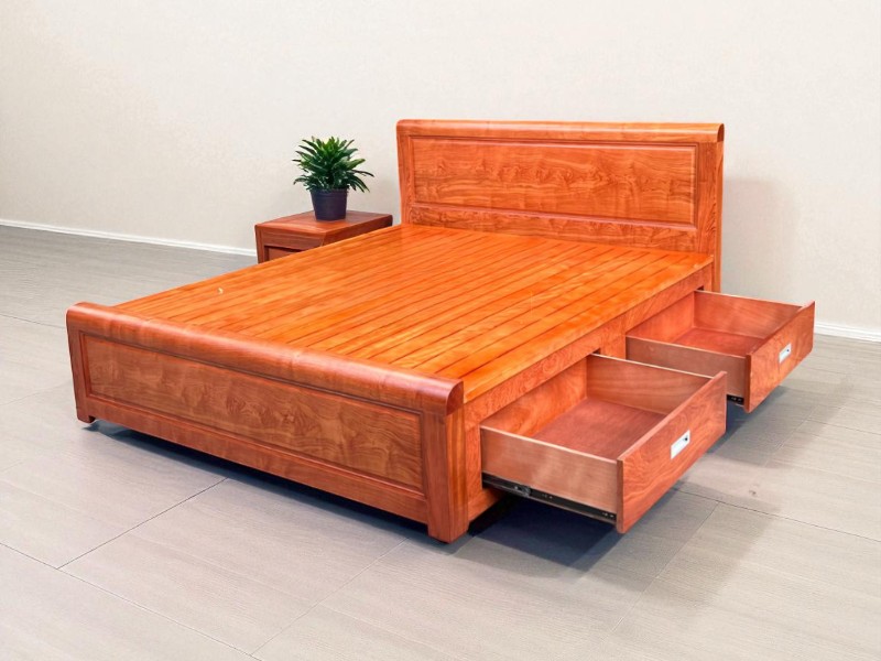 Giường Gỗ Đẹp Tại Quận 10 Tôn Vinh Không Gian Sống 4 Giường gỗ đẹp tại quận 10