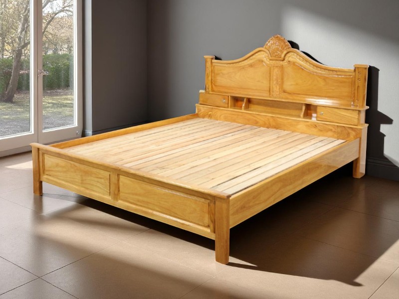 Giường Gỗ Xoan Đào Tại Quận Phú Nhuận Chắc Chắn Sang Trọng 3 Giường gỗ xoan đào tại quận Phú Nhuận