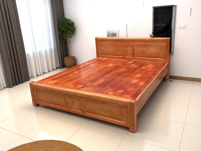 5 lợi ích khi mua giường ngủ gỗ tự nhiên giá rẻ 6 Giường ngủ gỗ tự nhiên giá rẻ