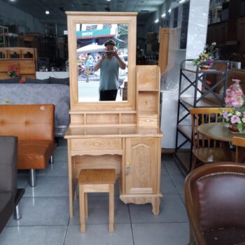 Bàn trang điểm gỗ gõ đỏ