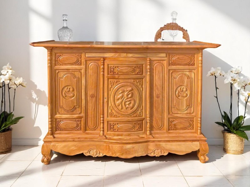 Khám Phá 3 Loại Gỗ Tốt Cho Tủ Thờ - Chọn Gỗ Đúng Để Tôn Vinh Văn Hóa 2 Khám Phá 3 Loại Gỗ Tốt Cho Tủ Thờ