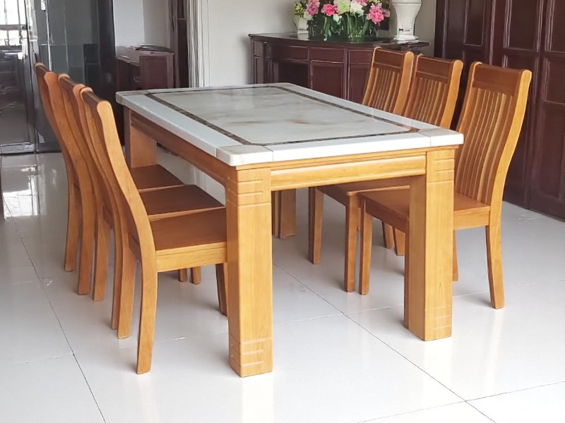 7 kiểu bàn ăn phổ biến hiện nay bạn nên biết 6 Kiểu bàn ăn phổ biến hiện nay