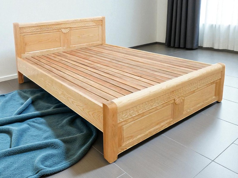 8 kiểu giường gỗ giúp tăng vận may và tài lộc 6 Kiểu giường gỗ giúp tăng vận may