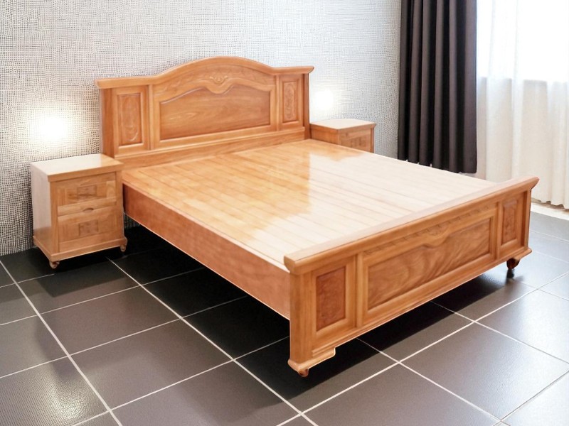 8 kiểu giường gỗ giúp tăng vận may và tài lộc 5 Kiểu giường gỗ giúp tăng vận may