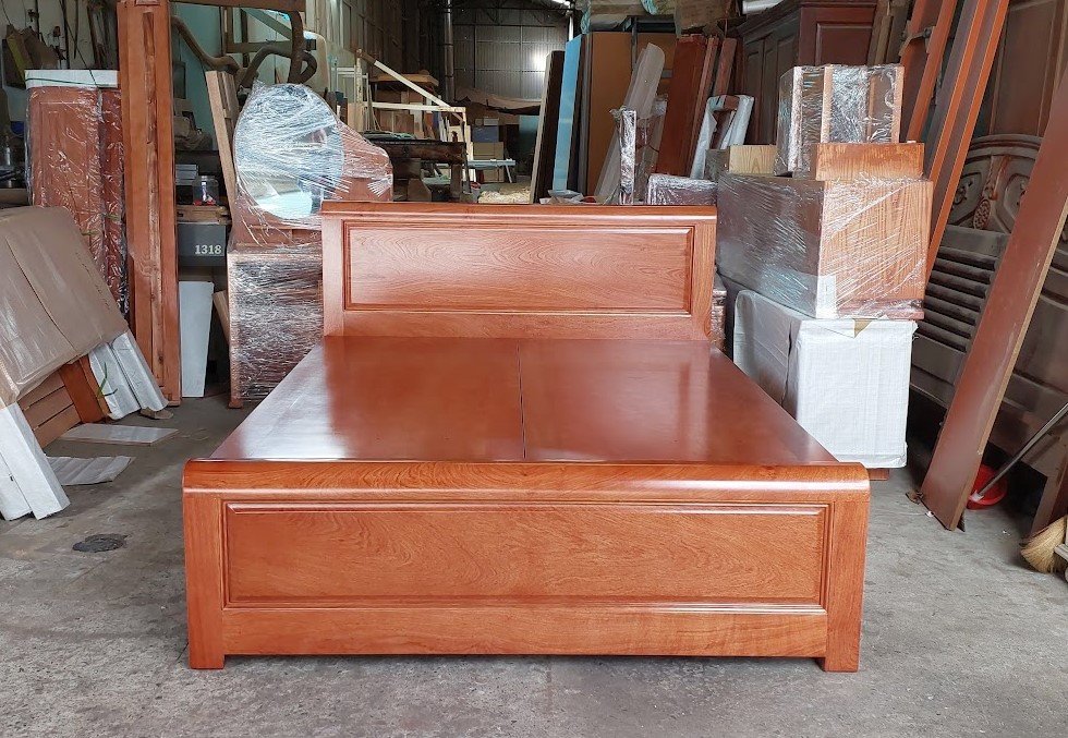 Giường gỗ hiện đại đẹp
