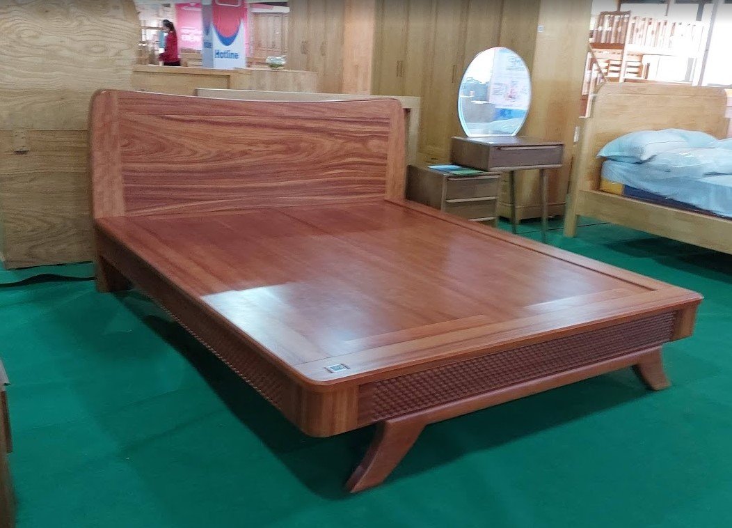 Giường gỗ hiện đại đẹp