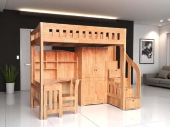 Lợi Ích Khi Sử Dụng Giường Tầng Gỗ