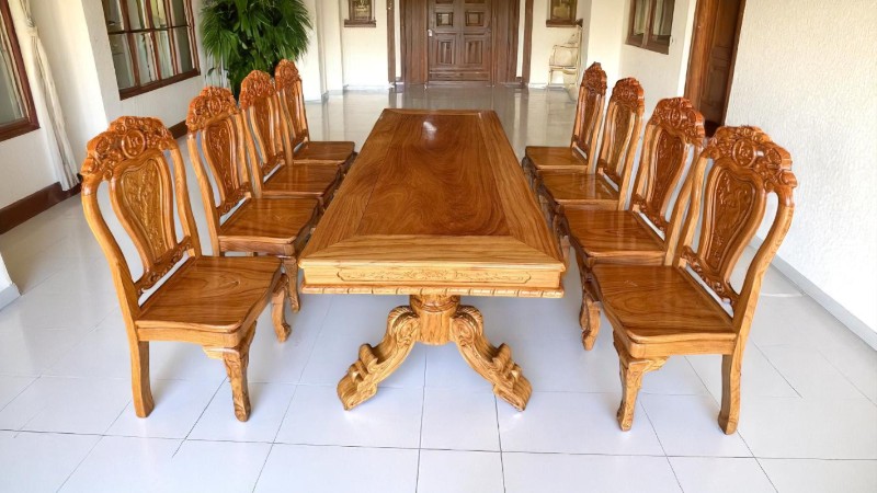 4 Mẫu bàn ăn gỗ hiện đại đang hot trên thị trường 5 Mẫu bàn ăn gỗ hiện đại đang hot
