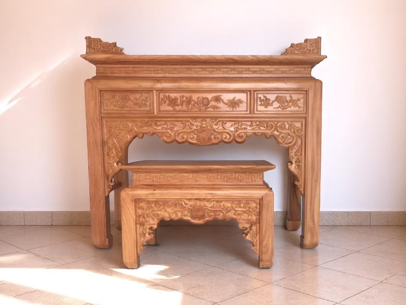 3 Mẫu tủ thờ không gian nhỏ đẹp hiện đại 4 Mẫu tủ thờ không gian nhỏ