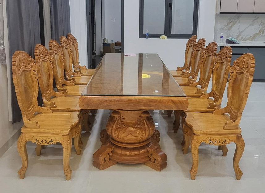 5 Mẹo phong thủy bàn ăn gỗ hút tài lộc 3 Mẹo phong thủy bàn ăn gỗ hút tài lộc