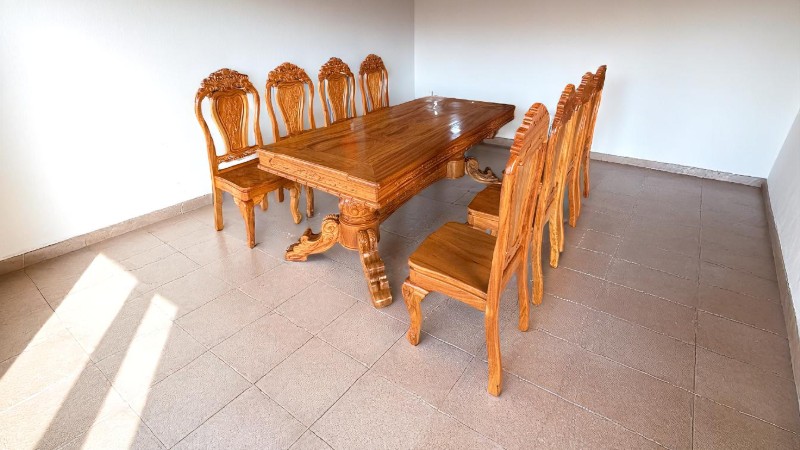 Phong cách bàn ăn gỗ đẹp khó cưỡng