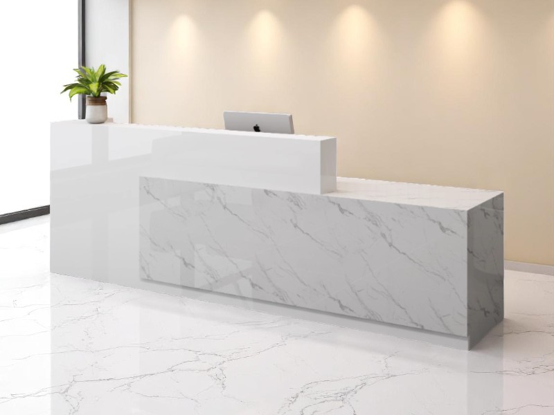 Quầy lễ tân hiện đại quận 7 phù hợp xu hướng mới 2 Quầy lễ tân hiện đại quận 7