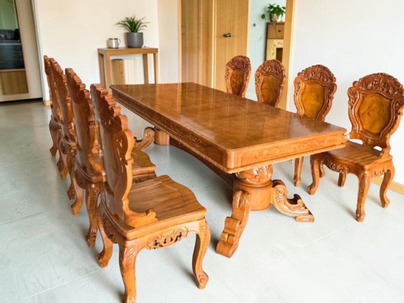 6 ưu điểm của bàn ăn gỗ tại Quận Bình Thạnh Showroom bàn ăn gỗ Nội Thất Thái Bình gần Quận Bình Thạnh