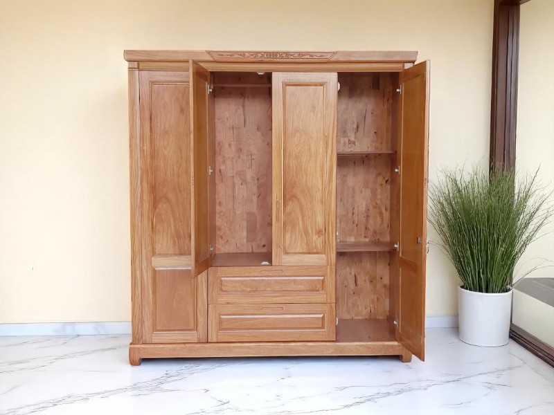 5 bí quyết chọn tủ quần áo 2 cánh nhỏ gọn cho phòng trọ 6 Tủ quần áo 2 cánh nhỏ gọn cho phòng trọ