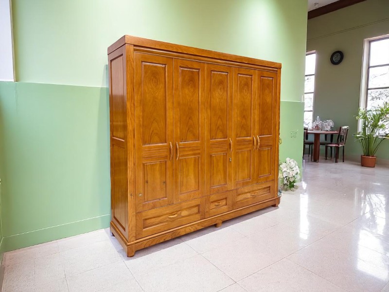 Tủ quần áo gỗ cao cấp tại quận 8 - Đẳng cấp và tinh tế trong từng chi tiết 3 Tủ quần áo gỗ cao cấp tại quận 8