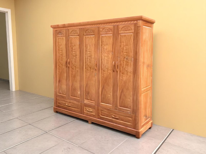 Tủ Quần Áo Gỗ Công Nghiệp Tại Quận 10 Sang Trọng, Bền Đẹp 3 Tủ quần áo gỗ công nghiệp tại quận 10