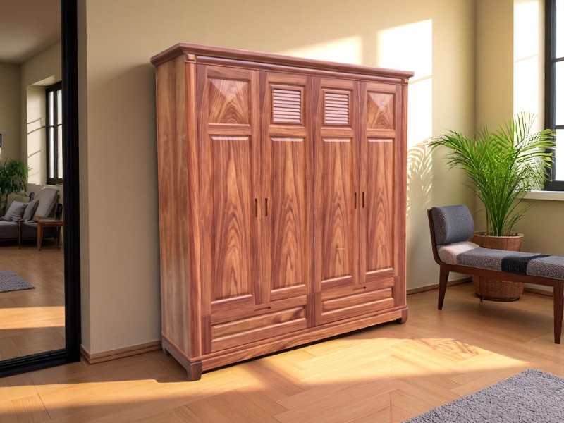 Tủ Quần Áo Gỗ Đẹp Tại Bình Chánh – Đa Dạng Mẫu Mã, Giá Tốt 4 Tủ quần áo gỗ đẹp tại Bình Chánh
