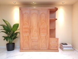 Tủ quần áo gỗ sồi đẹp bền