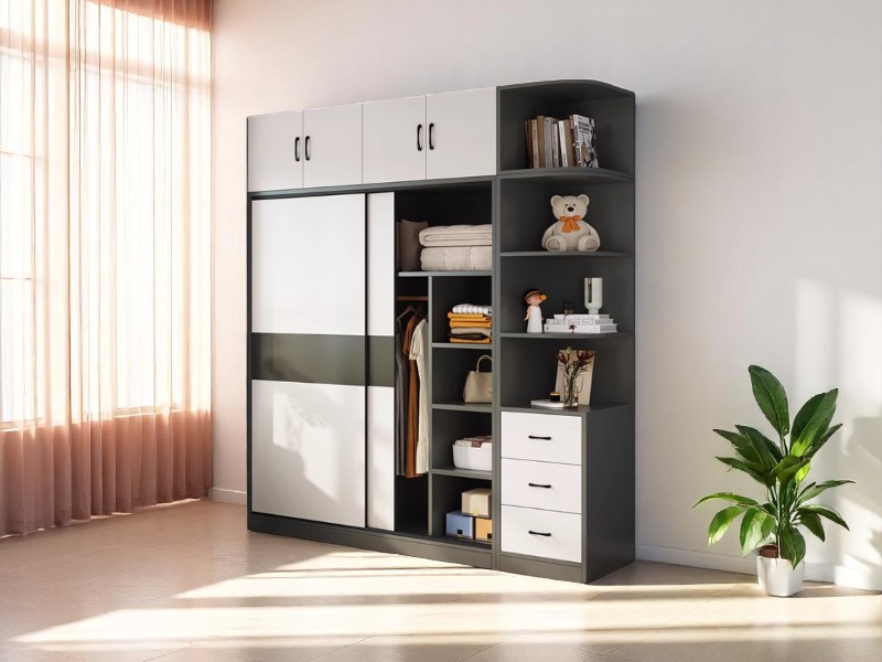Tủ quần áo gỗ sồi tại quận 6 - Lựa chọn hoàn hảo cho không gian sống của bạn 3 Tủ quần áo gỗ sồi tại quận 6