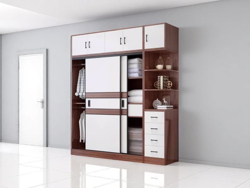 Tủ quần áo gỗ tại quận 2 bền đẹp - Giải pháp hoàn hảo cho không gian sống hiện đại 4 Tủ quần áo gỗ tại quận 2 bền đẹp