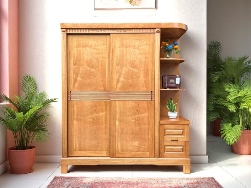 Tủ quần áo gỗ tự nhiên tại quận 4 - Lựa chọn hoàn hảo cho không gian sống thêm sang trọng 3 Tủ quần áo gỗ tự nhiên tại quận 4