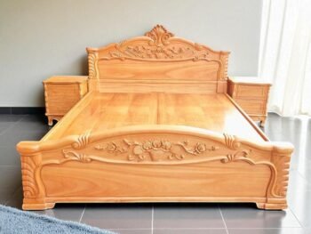 Vị trí không nên đặt giường gỗ trong phòng