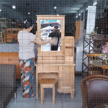 Bàn trang điểm gỗ gõ đỏ MS 3243