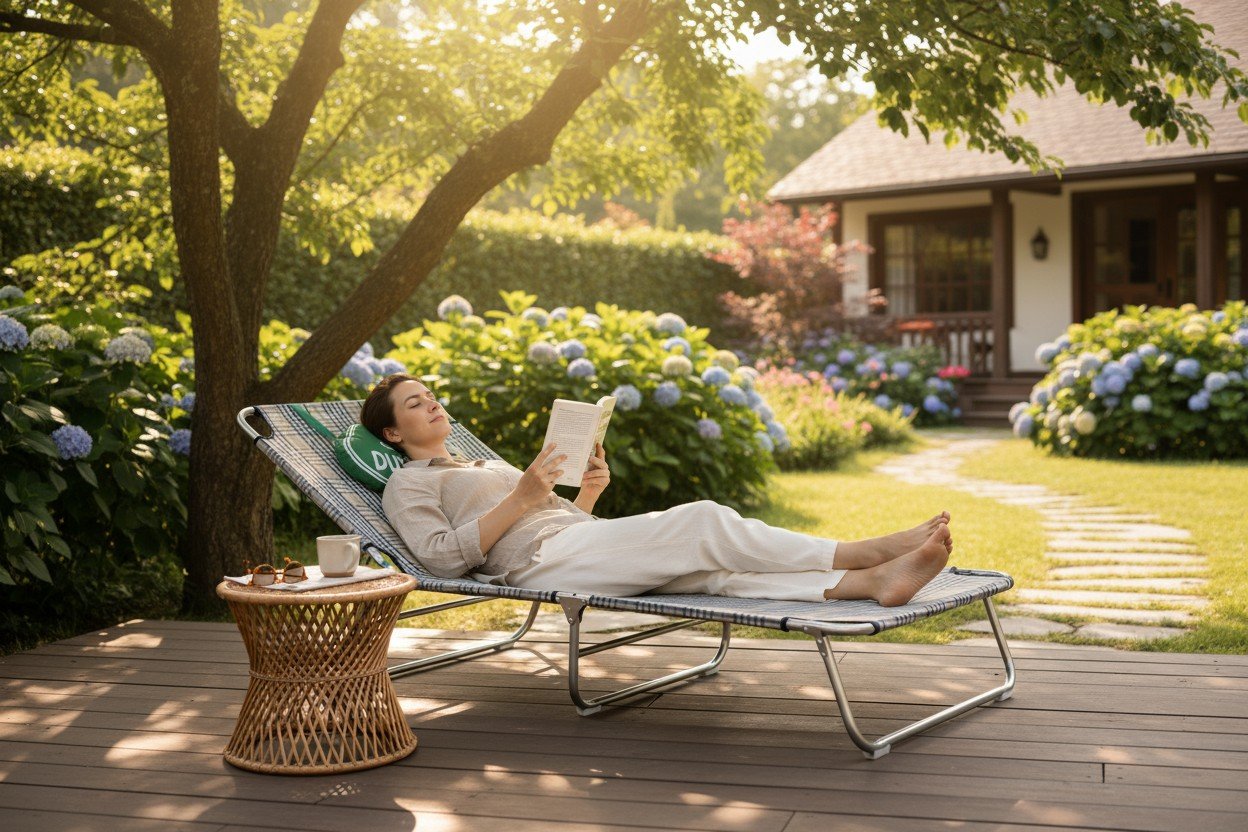 Ghế bố xếp gọn quận 9 tiết kiệm không gian