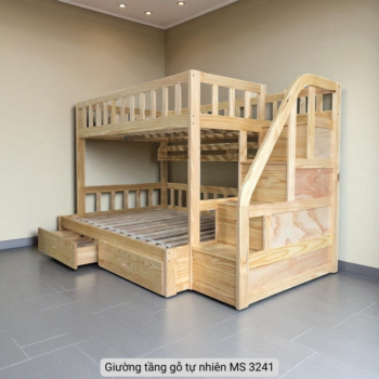 Giường tầng gỗ đẹp