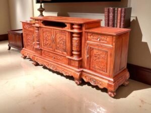 5 hướng đặt kệ tivi gỗ giúp hút năng lượng tốt