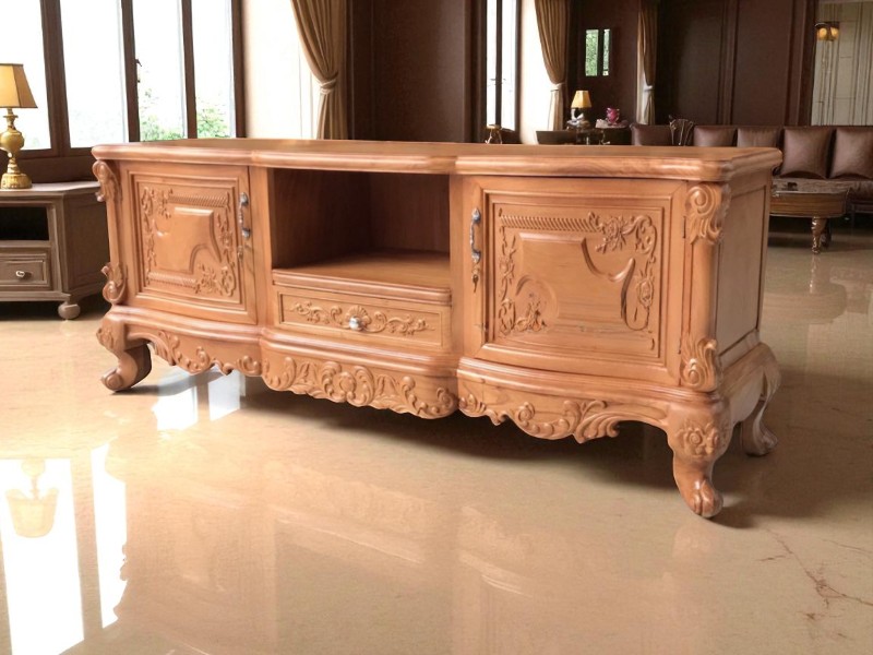 6 mẹo phong thủy cho kệ tivi gỗ phòng khách 6 6 mẹo phong thủy cho kệ tivi gỗ phòng khách