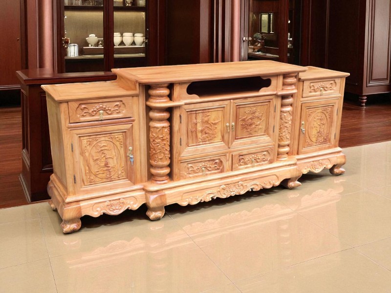 6 mẹo phong thủy cho kệ tivi gỗ phòng khách 5 6 mẹo phong thủy cho kệ tivi gỗ phòng khách