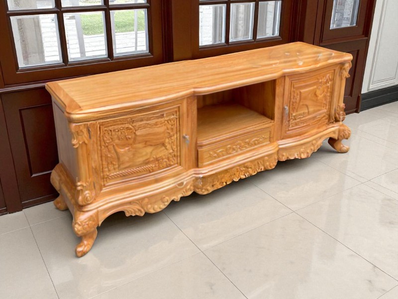 6 mẹo phong thủy cho kệ tivi gỗ phòng khách 4 6 mẹo phong thủy cho kệ tivi gỗ phòng khách