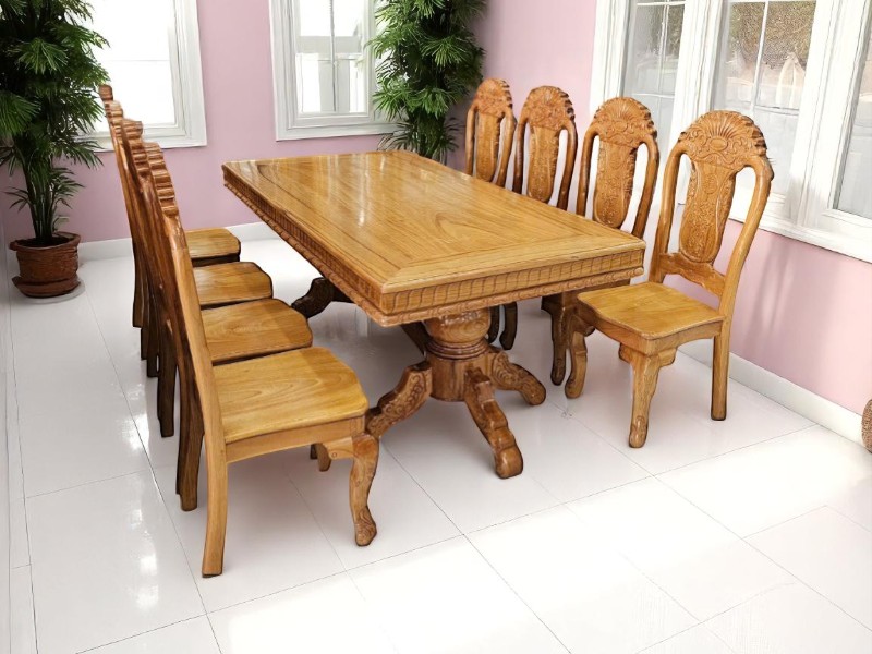 Bàn Ăn Gỗ Óc Chó – Vẻ Đẹp Tự Nhiên Và Sang Trọng 7 Bàn Ăn Gỗ Óc Chó