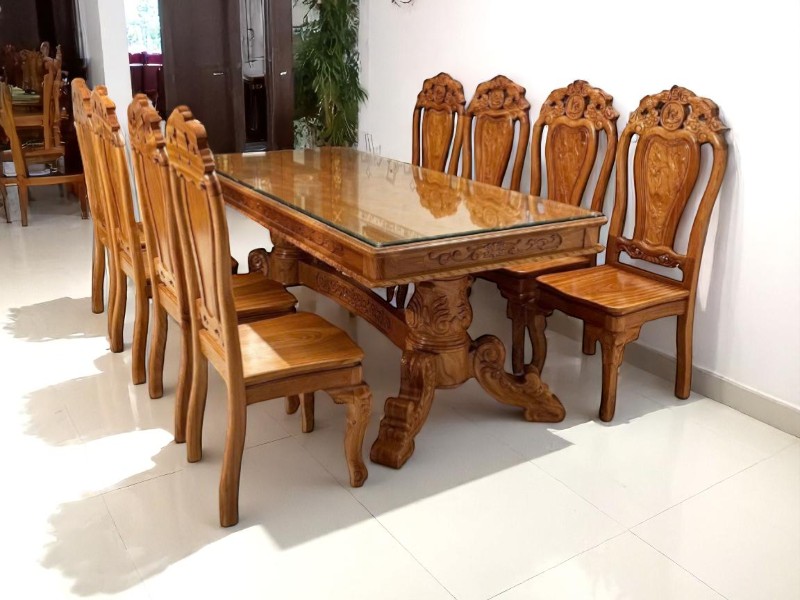 Bàn Ăn Gỗ Óc Chó – Vẻ Đẹp Tự Nhiên Và Sang Trọng 4 Bàn Ăn Gỗ Óc Chó