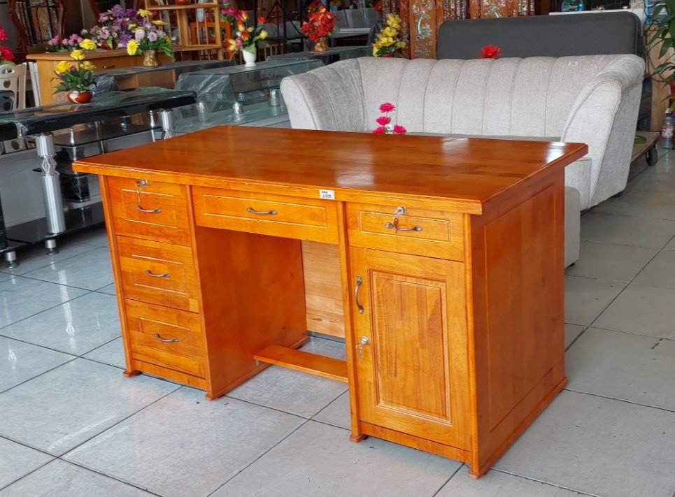 Bàn Làm Việc Có Hộc Tủ Gọn Gàng, Đa Tiện Ích
