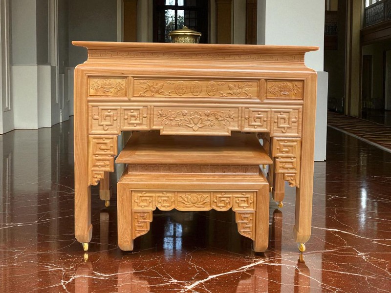 Bàn Thờ Chung Cư Đẹp Gọn Gàng Tinh Tế 3 Bàn thờ chung cư
