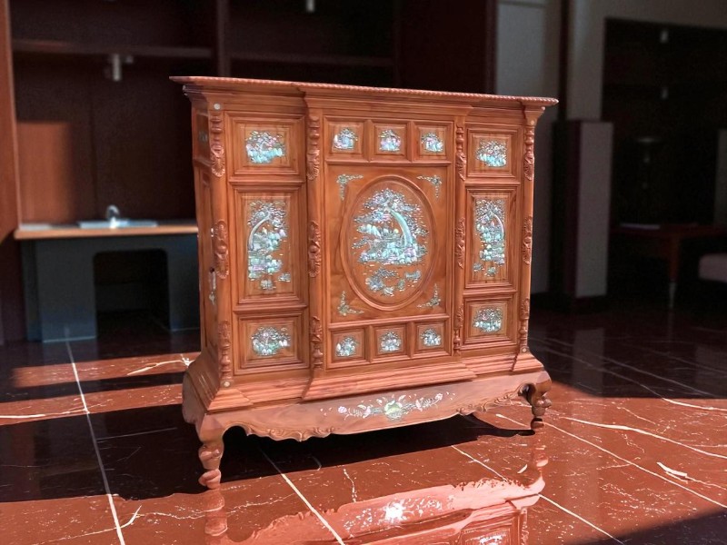 Bàn Thờ Gia Tiên Đẹp Chuẩn Phong Thủy Truyền Thống 7 Bàn thờ gia tiên đẹp
