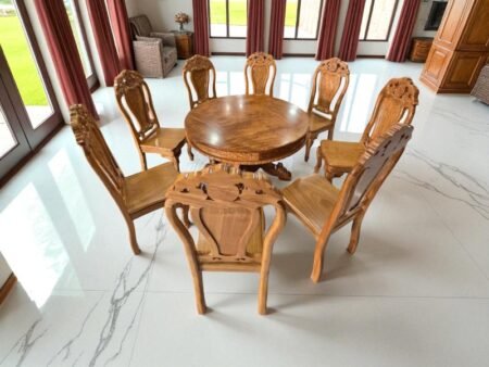 Bộ Bàn Ăn Nhà Hàng Chuyên Nghiệp Và Đẹp Mắt 7 Bộ bàn ăn nhà hàng