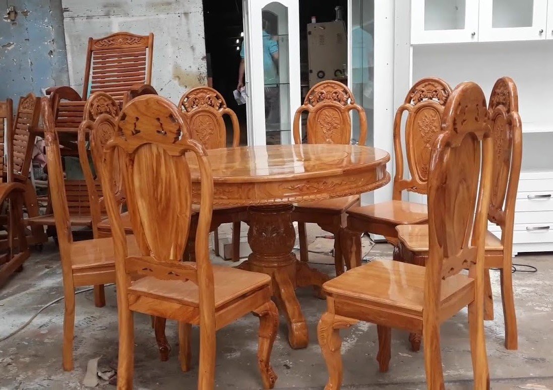 Bộ bàn ghế ăn cơm đẹp, bền, giá tốt 2026 Bàn ghế ăn cơm hiện đại