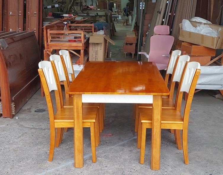Bộ bàn ghế ăn cơm đẹp, bền, giá tốt 2026 Bộ bàn ăn gia đình