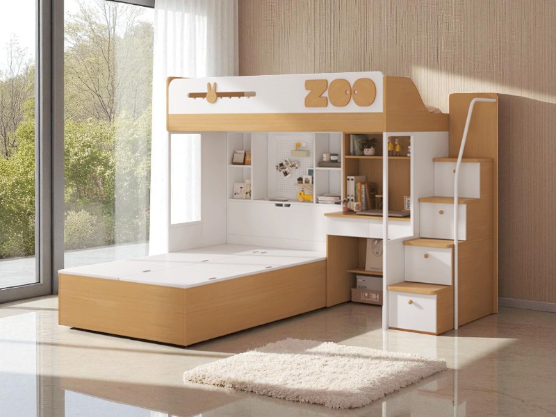 Giá Giường Tầng Gỗ Công Nghiệp – Giải Pháp Tiện Lợi Hiện Đại 7 Giá giường tầng gỗ công nghiệp